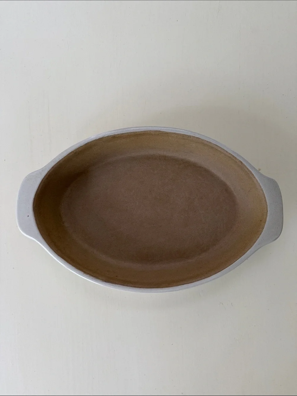 The Pampered Chef Stoneware Family Heritage Collection 9” Oval Baking Dish